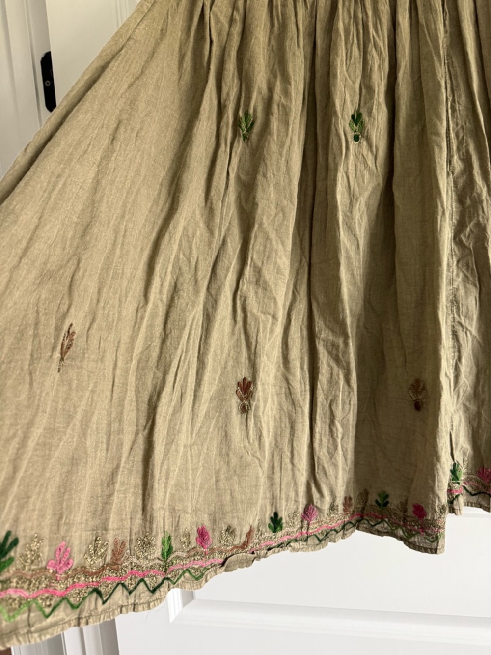 Young Threads Boho Embroidered Skirt NWT - Picture 5 of 12